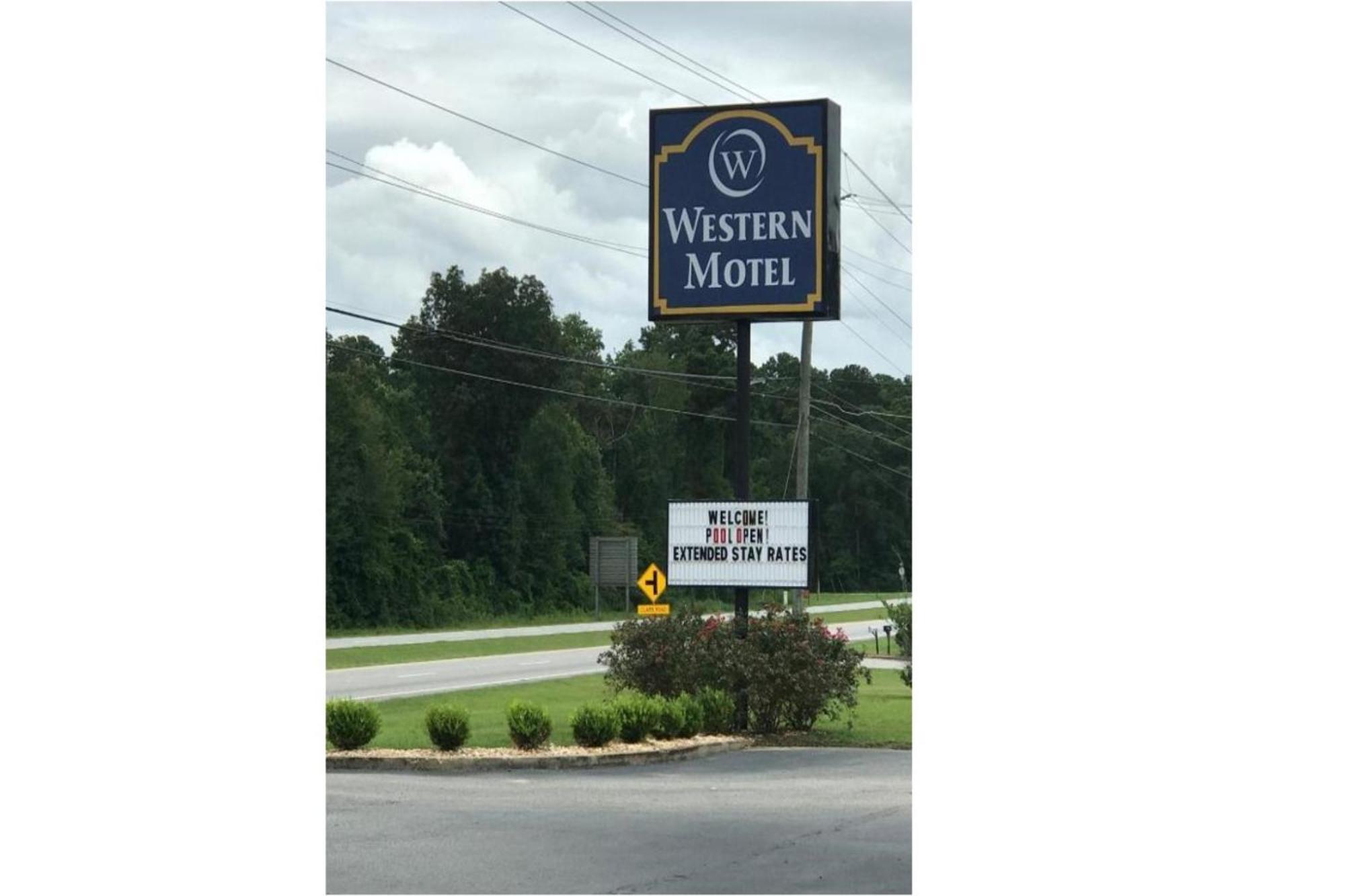 Western Motel, Thomasville Exteriör bild